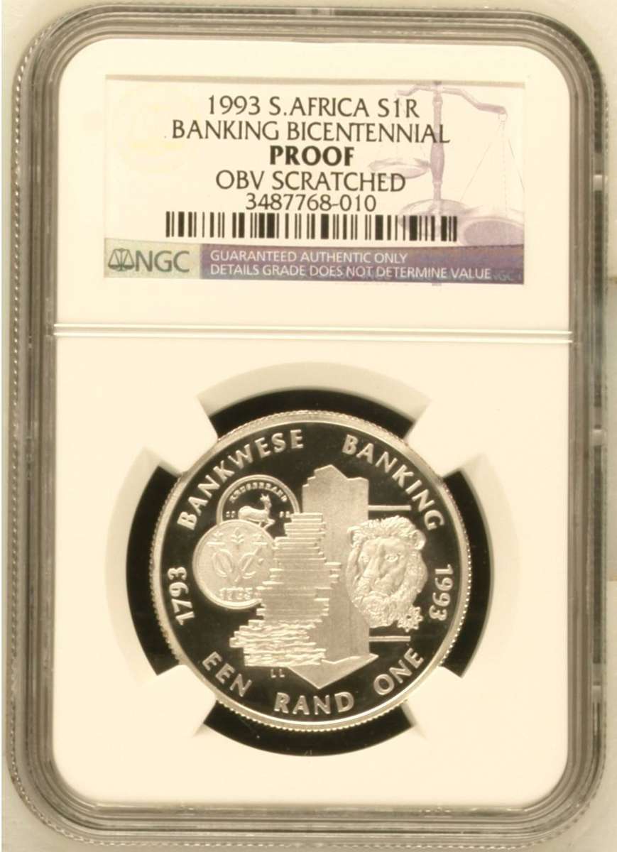 1993 Silver R1 (Banking): NGC Proof