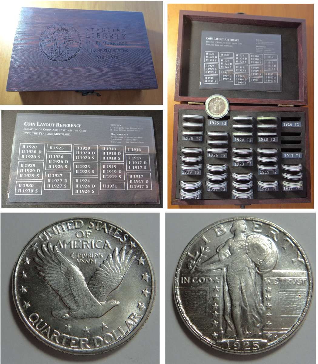 USA Standing Liberty Quarters  (Tokens) 1916-1930
