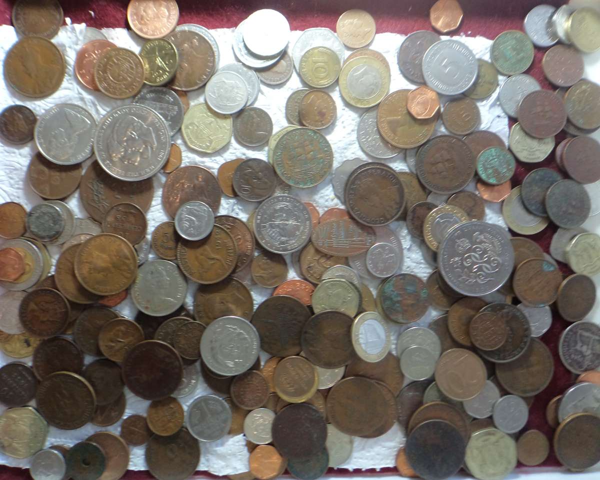 Over 220 Coins of the World (ONLY for Personal Pick-up)