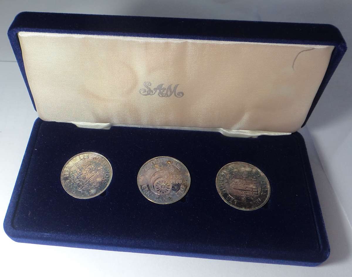 RSA Proof Silver R1 Commemorative Set of 1988