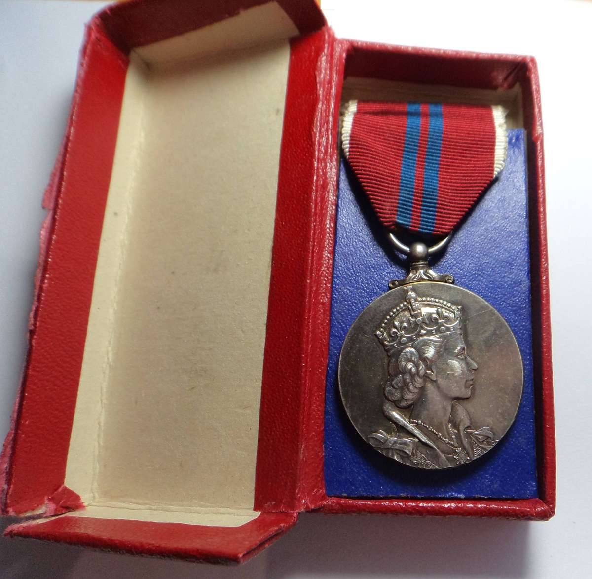 Queen Elizabeth II Silver Coronation Medal of 1953