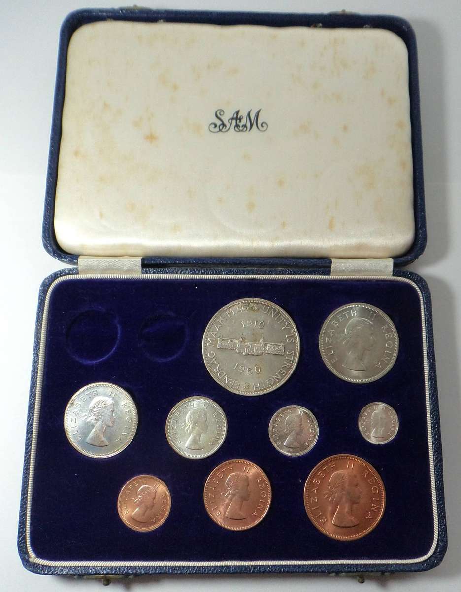 Union of South Africa UNC Set 1960