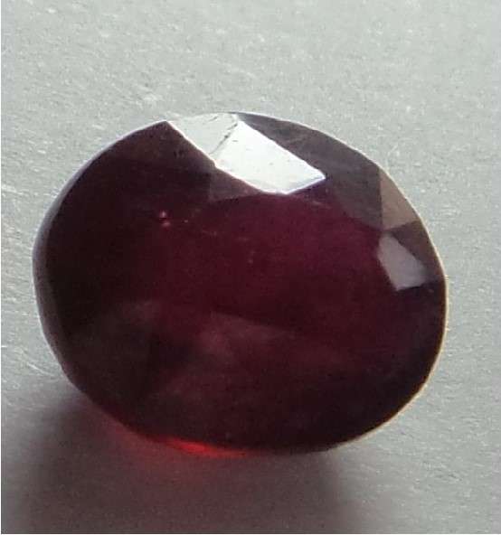 Oval Mixed Cut fracture-filled Ruby Gemstone 3,839ct