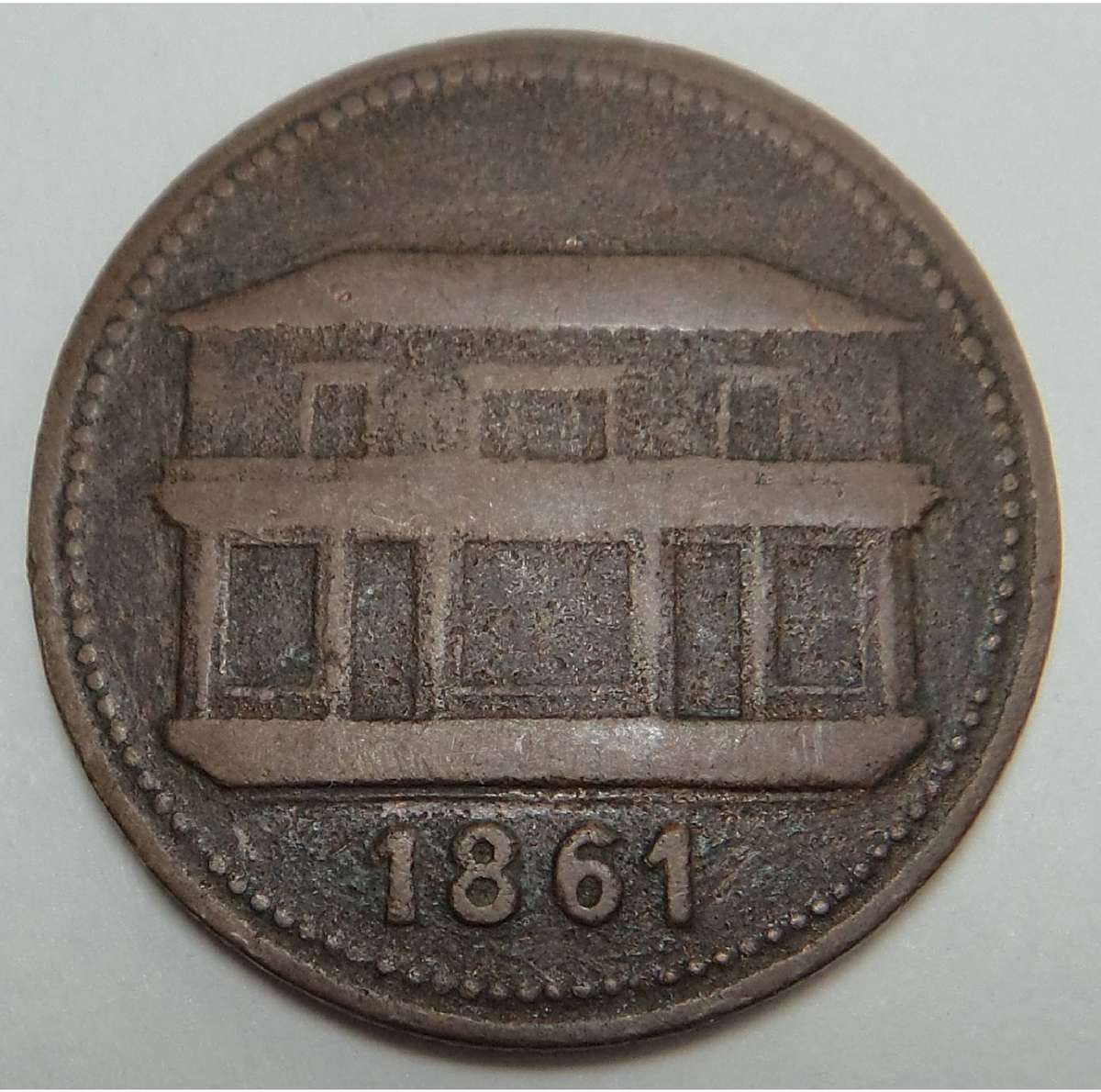 Blackwood Couper & Co Durban 3d 1861 (MTB # MB225) Cat. Value R4000