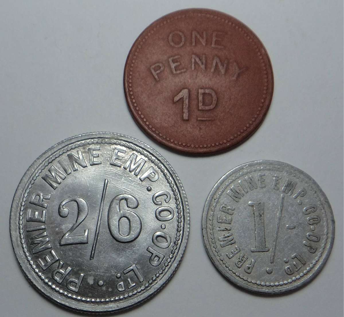 Premier (Transvaal) Diamond Set (MTB # MB1740D) Cat. Value R450