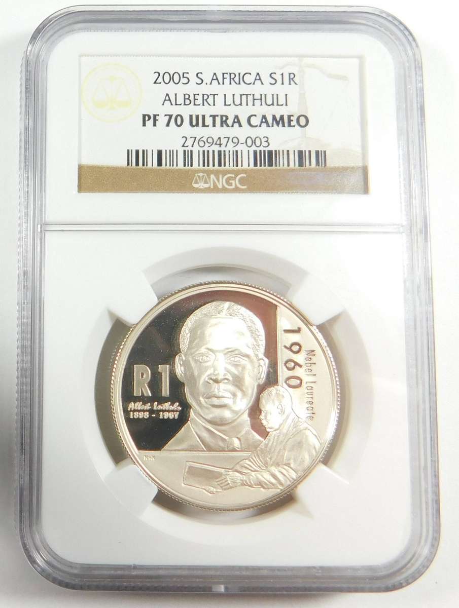 Rep. of SA: R1 2005 (Luthuli) PF 70 Ultra Cameo