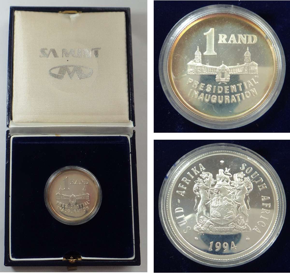 RSA Silver Proof R1 (Inauguration 1994) 3 available