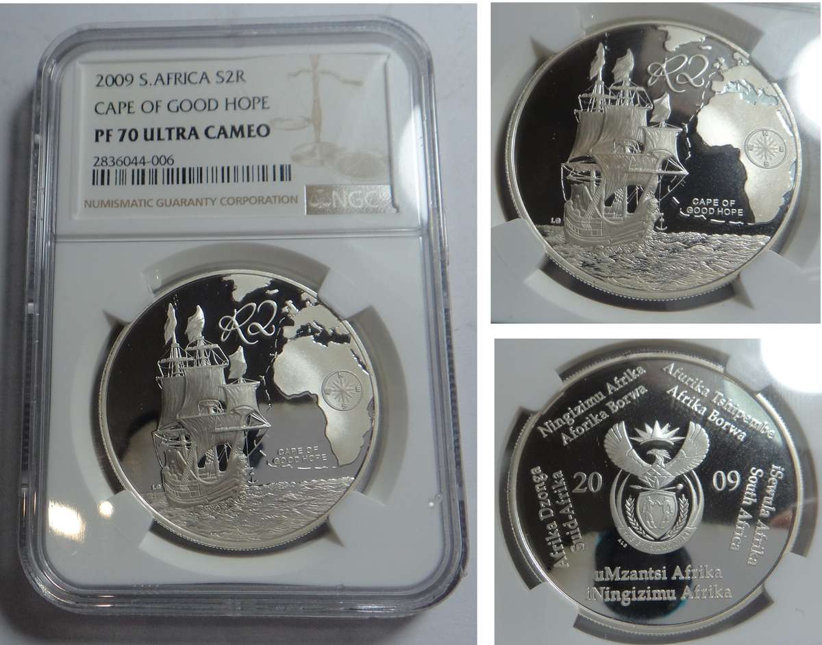 2009 R2 Crown (Cape of Good Hope) NGC PF 70 Ultra Cameo
