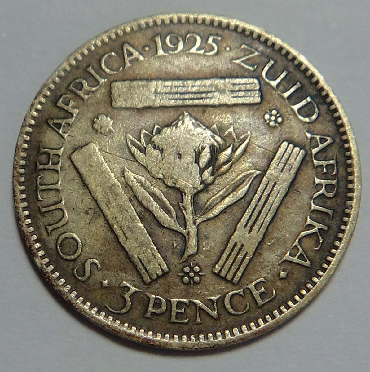 Union of South Africa: Tickey of 1925