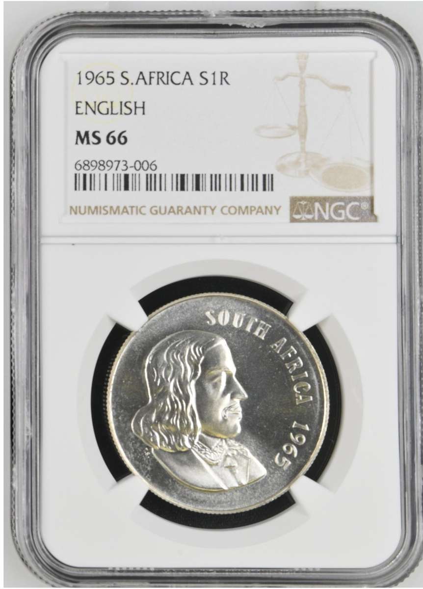 1965 (English) Silver R1: NGC MS 66 (Pop 2)
