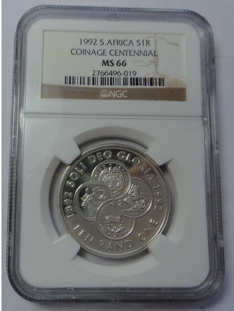 1992 Silver R1 (Coinage) NGC MS 66