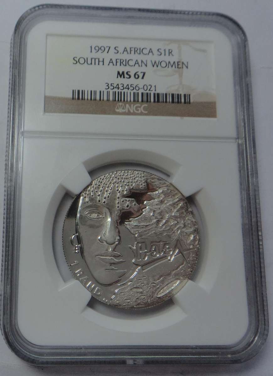 1997 Silver R1 (Women) NGC MS 67