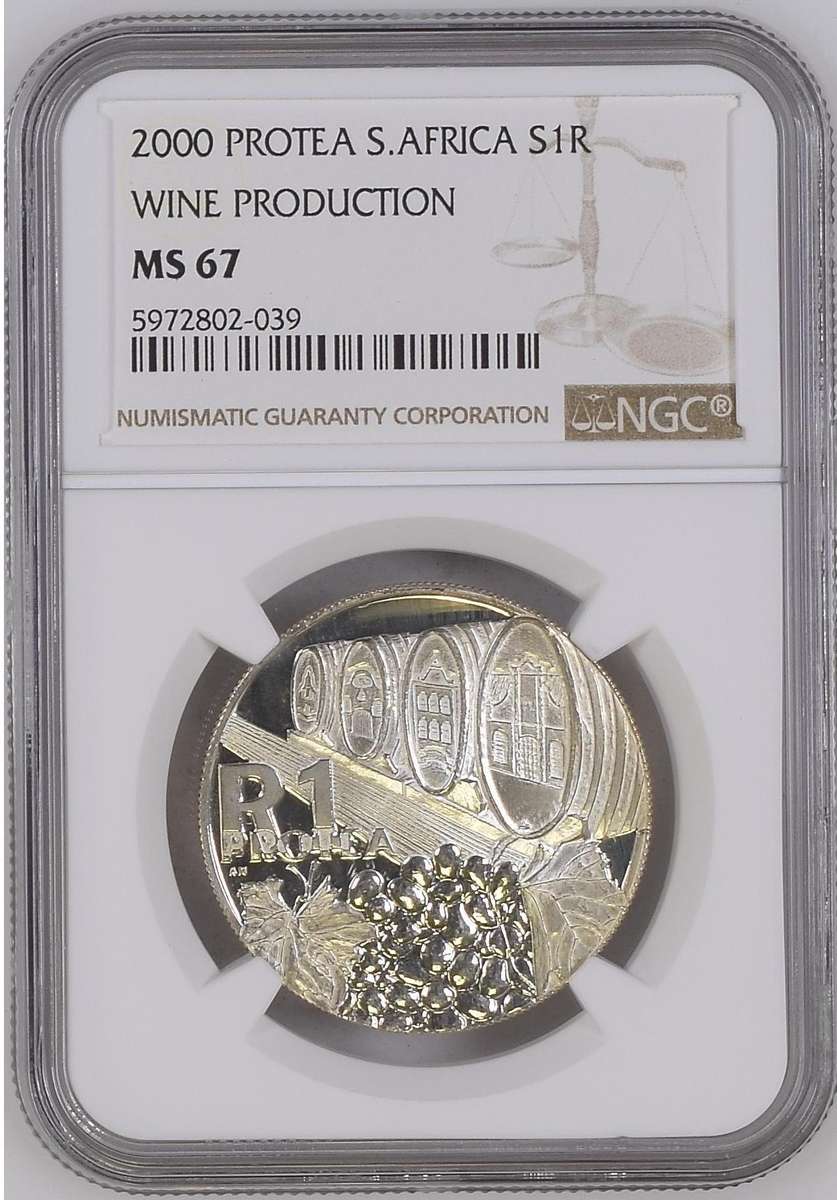 2000 Silver R1 (Wine) NGC MS 67 (Pop 2)