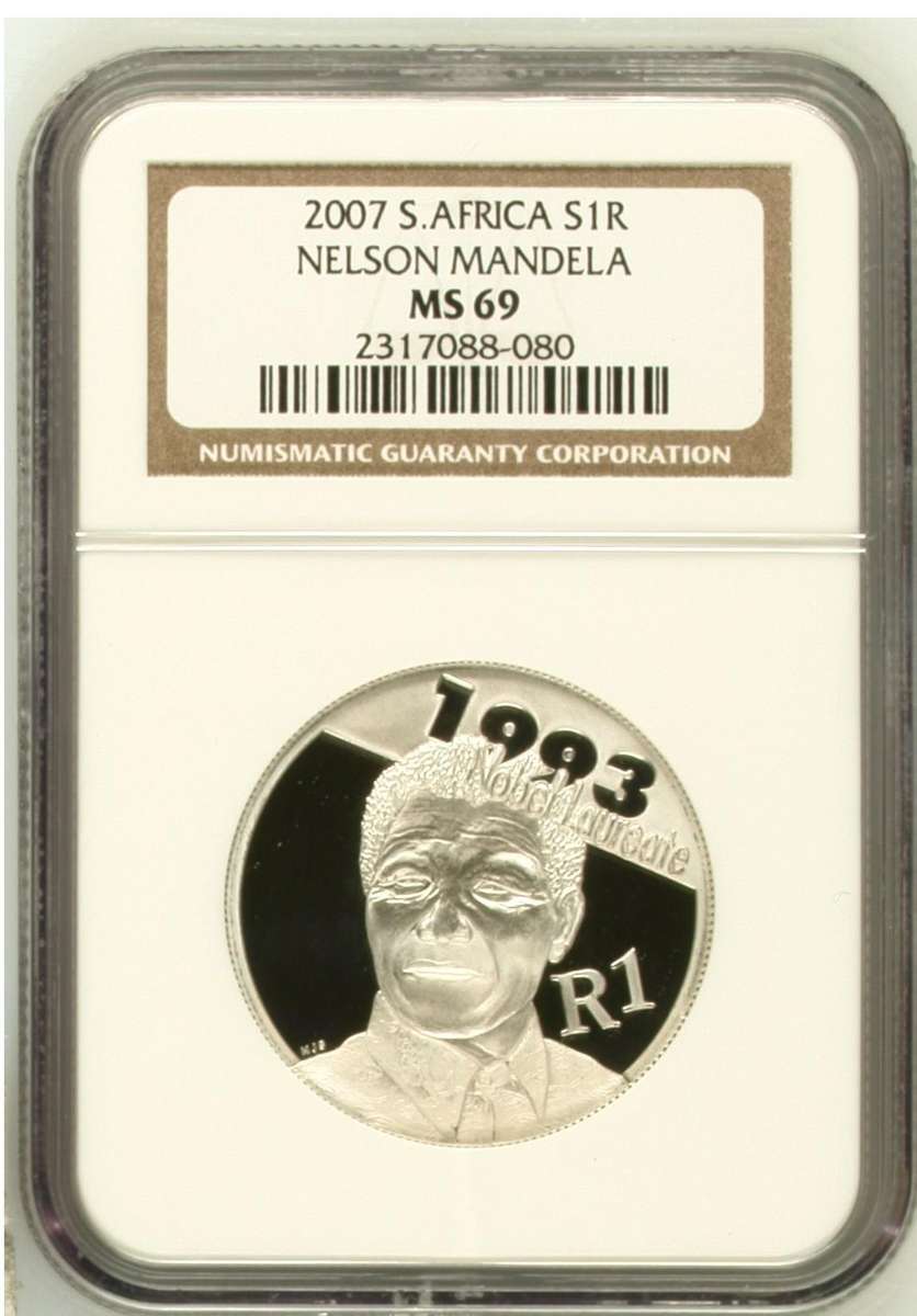 2007 Silver R1 (Mandela) NGC MS 69 (Top Pop)