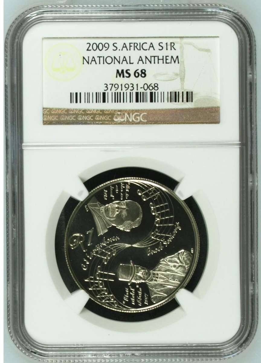 2009 Silver R1 (National Anthem) NGC MS 68 (Pop 2)