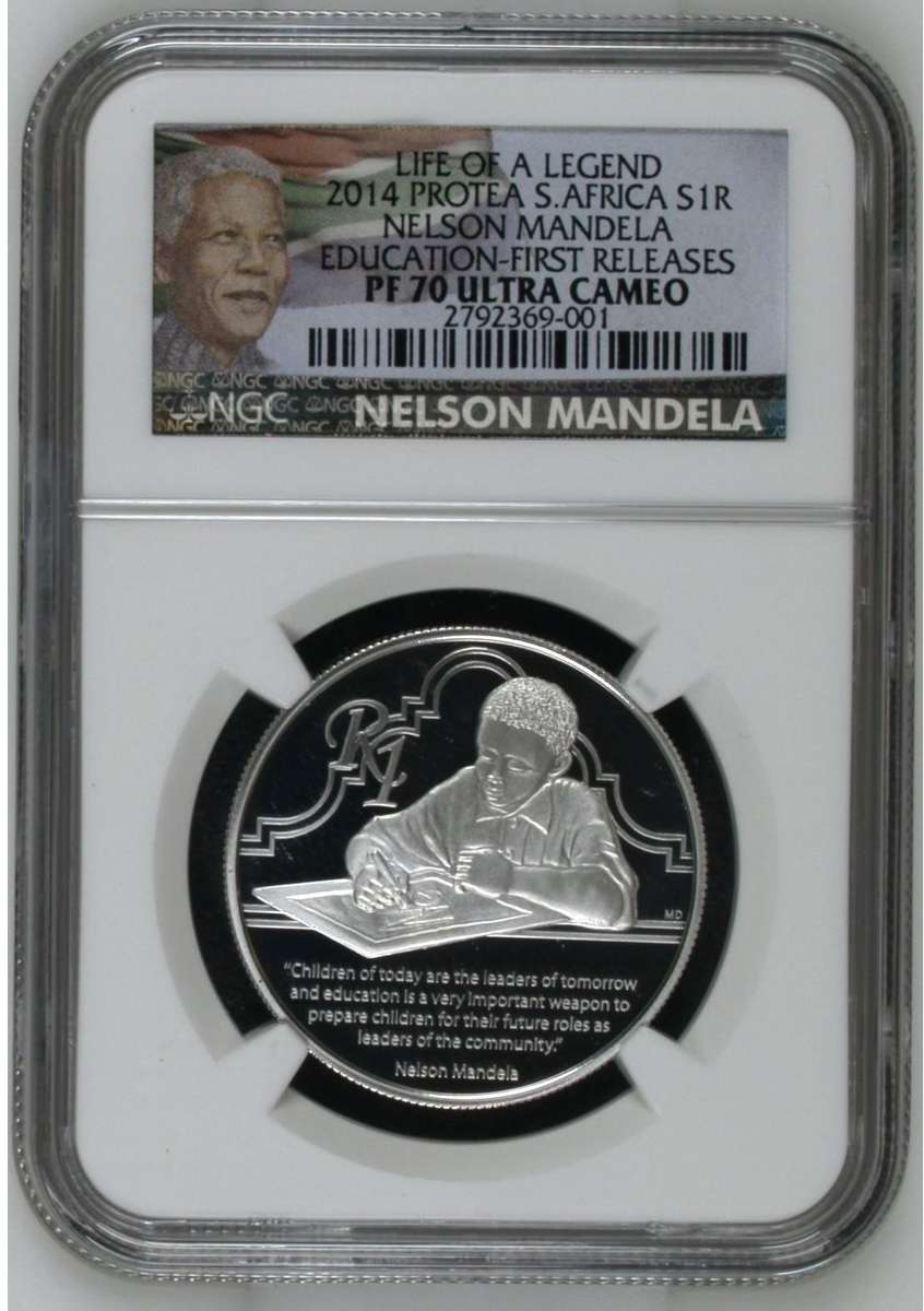 RSA Silver R1 2014 (Education-First Releases) PF70 Ultra Cameo