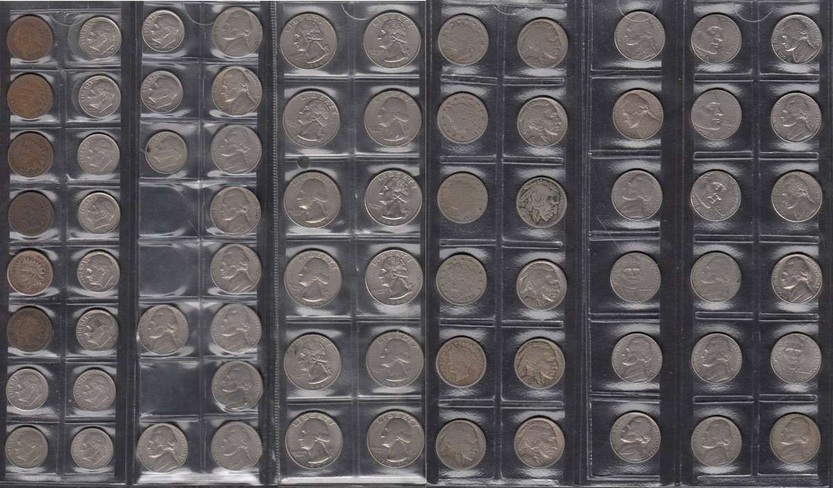 Indian Head Cents, Liberty V Dimes and later USA Coins