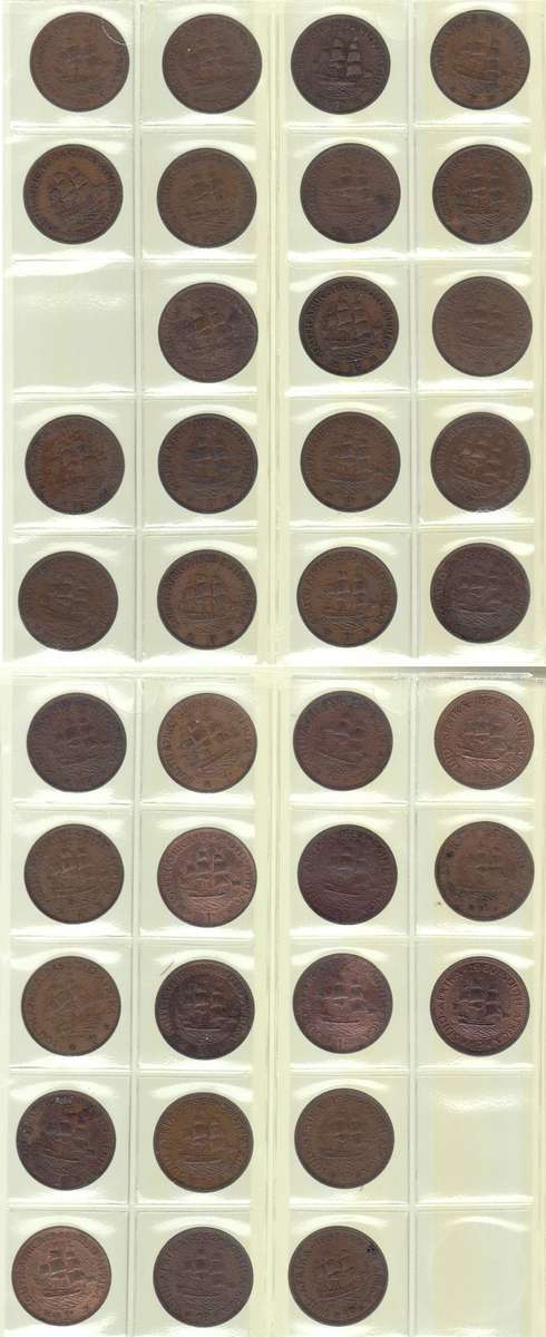 Union of SA: Complete Penny Collection 1923-1960