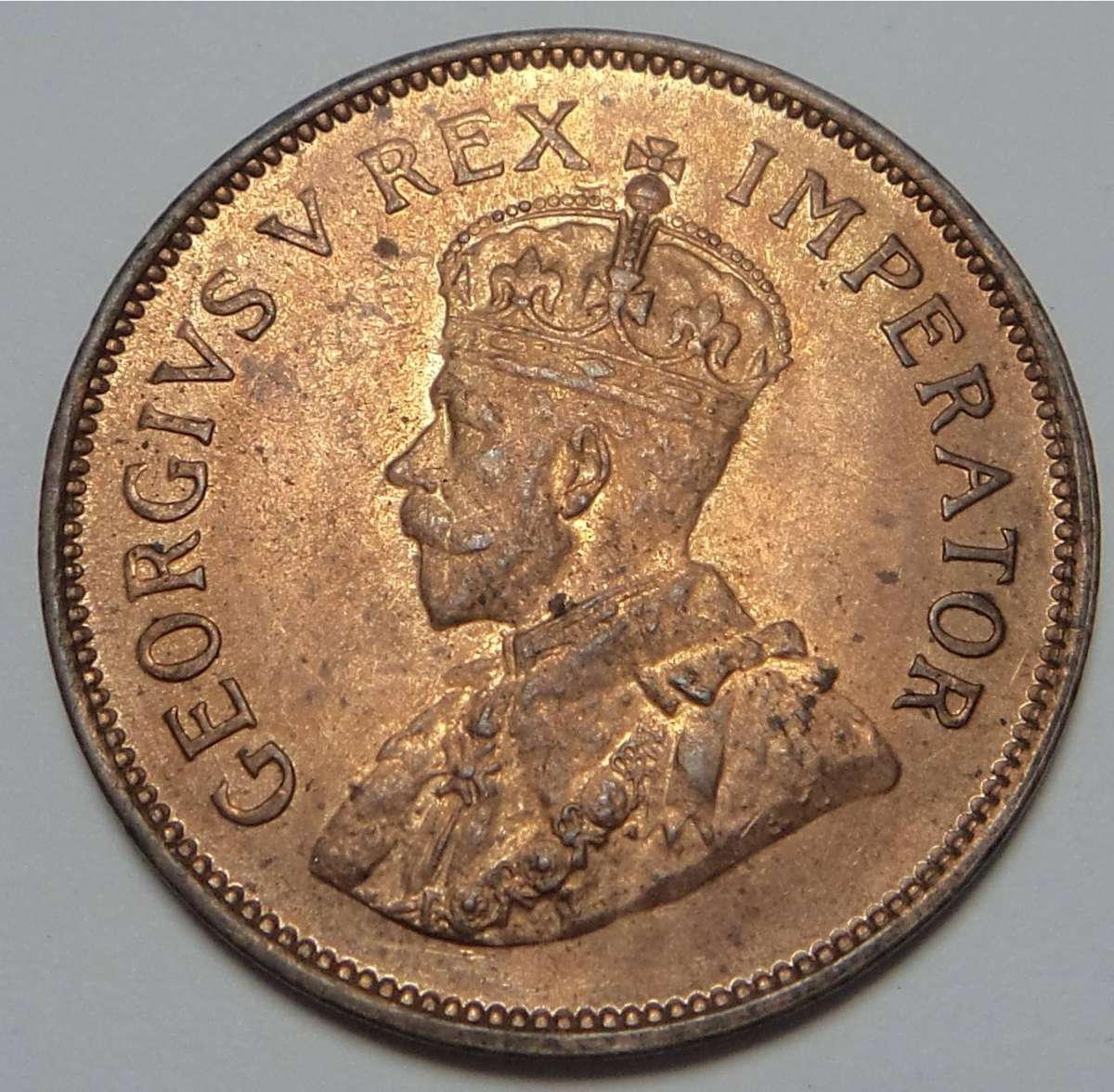 Union of SA Half Penny 1935 (Lustrous UNC)