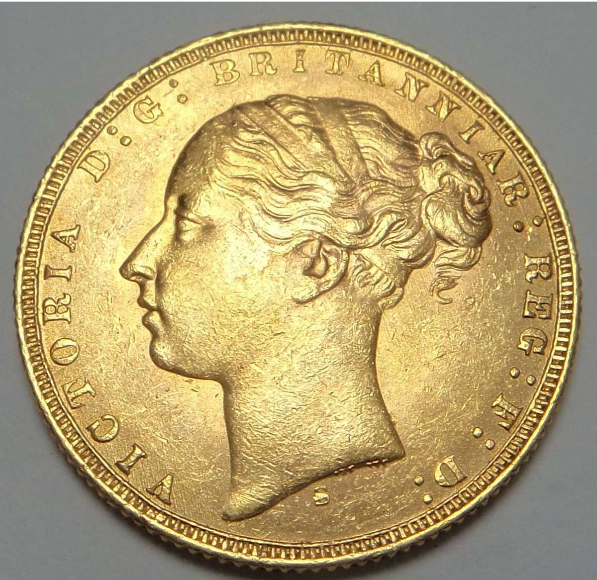 Gold Victorian Sovereign (Sydney Mint) 1873
