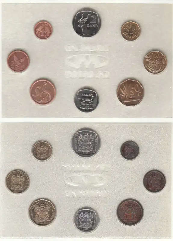 RSA: Uncirculated Set of 1992 (10 sets available)