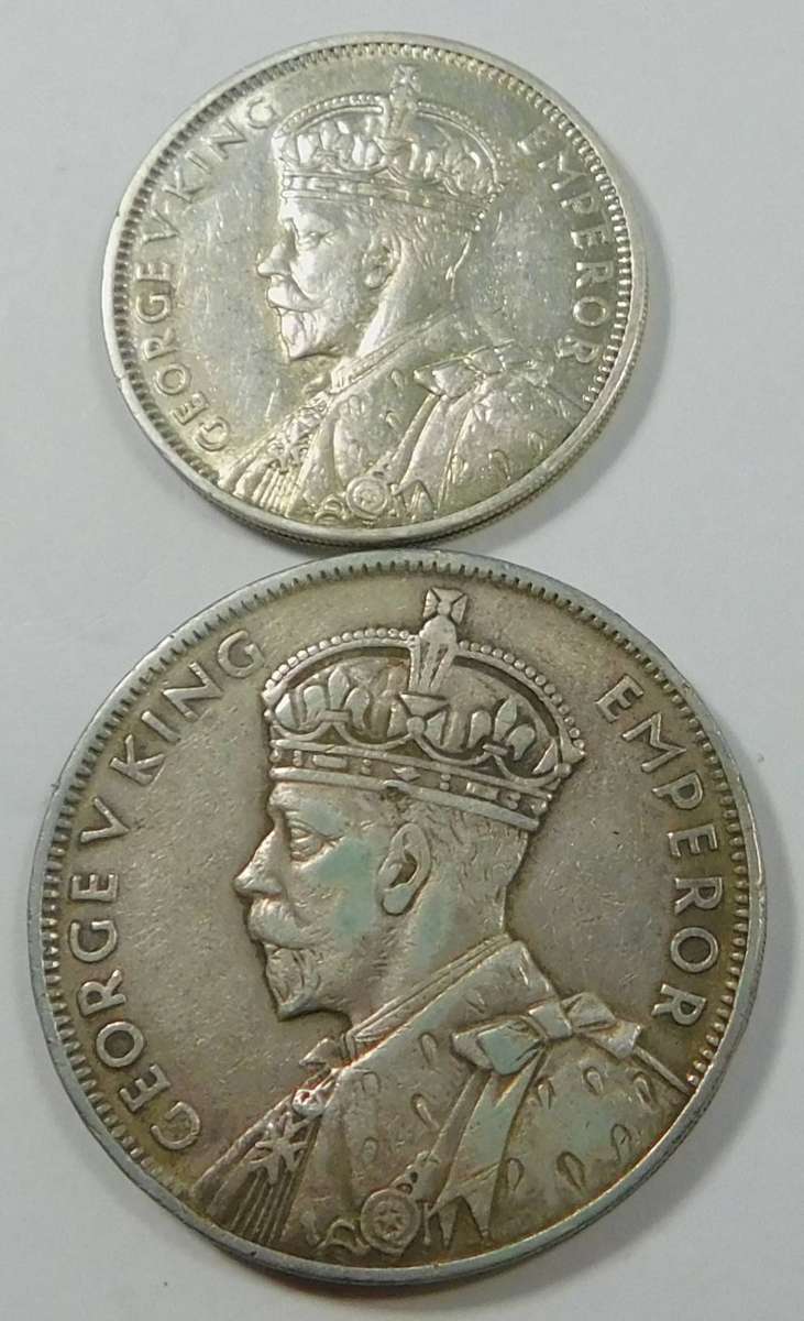 Mauritius: George V Silver Set 1934