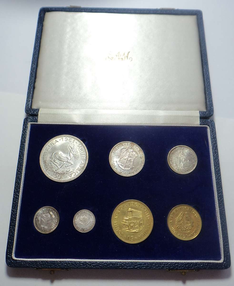 Republic of South Africa Proof Set of 1961