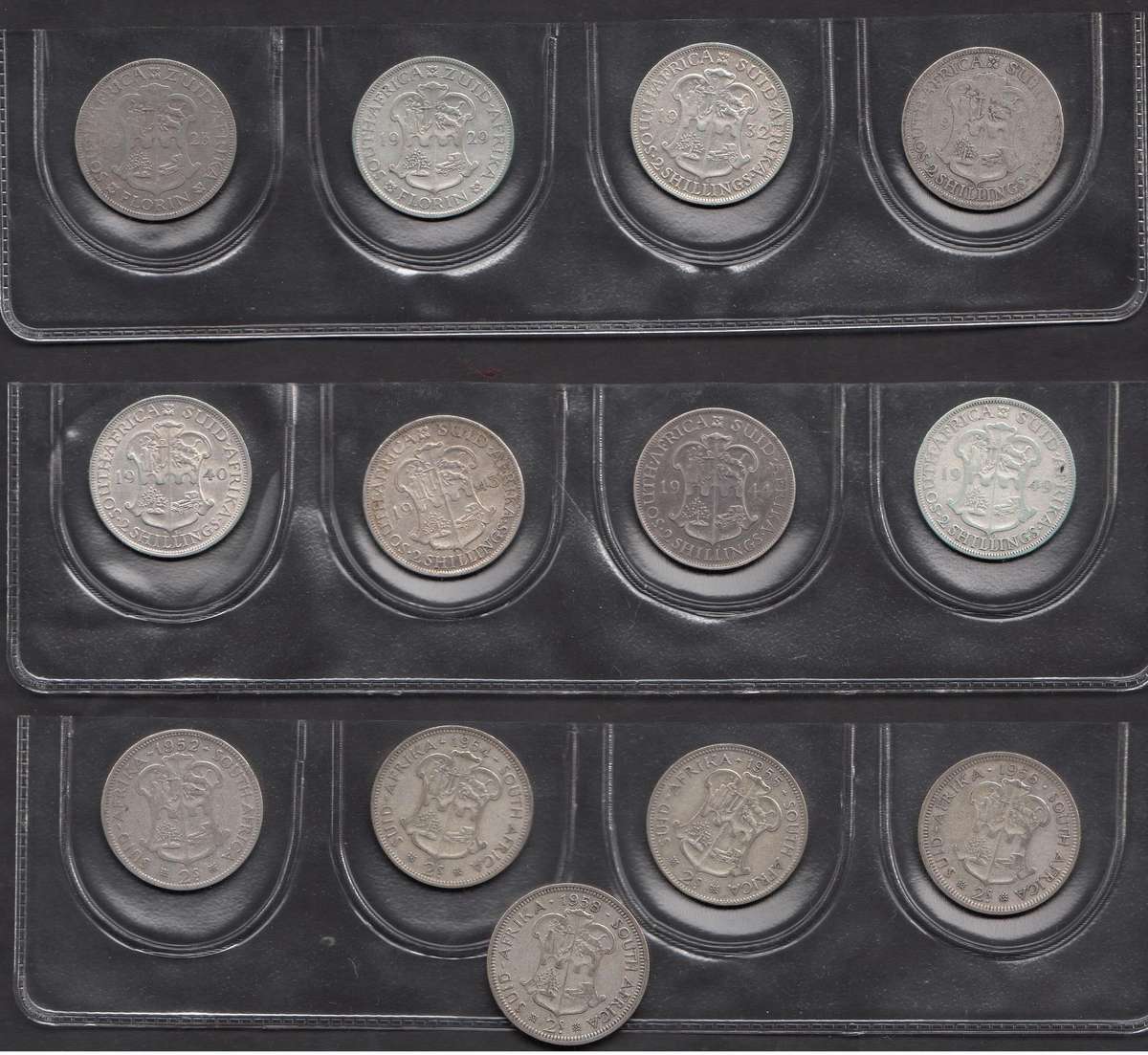 Union of South Africa: 2-Shillings Collection