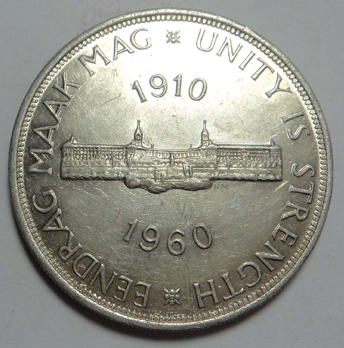 Union of South Africa: Crown (5/-) of 1960