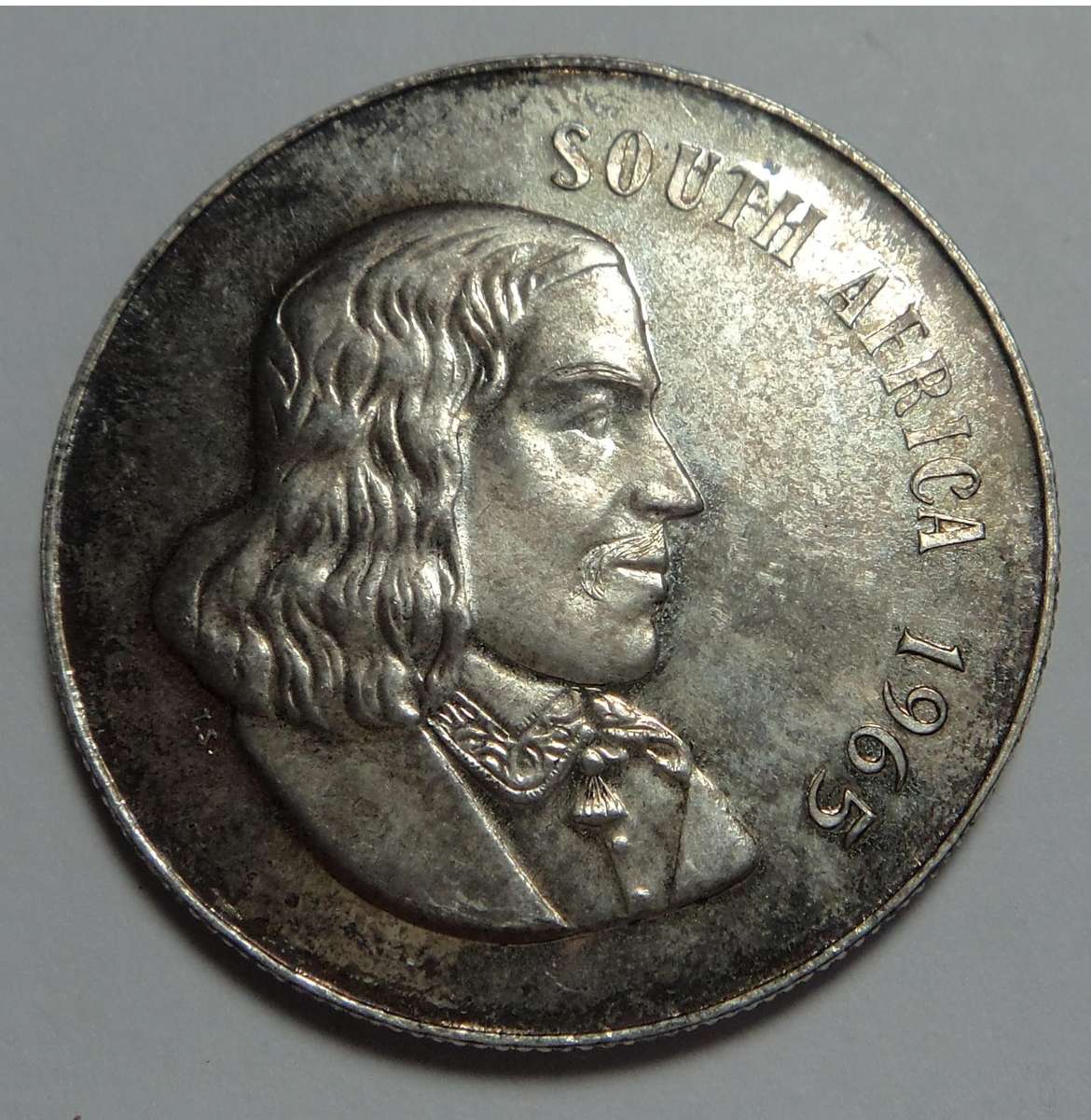 Republic of SA: Silver R1 (Eng.) of 1965 (Proof)