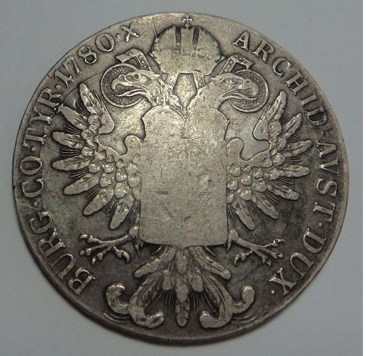 Austria: Maria Theresa Silver Thaler dated 1780