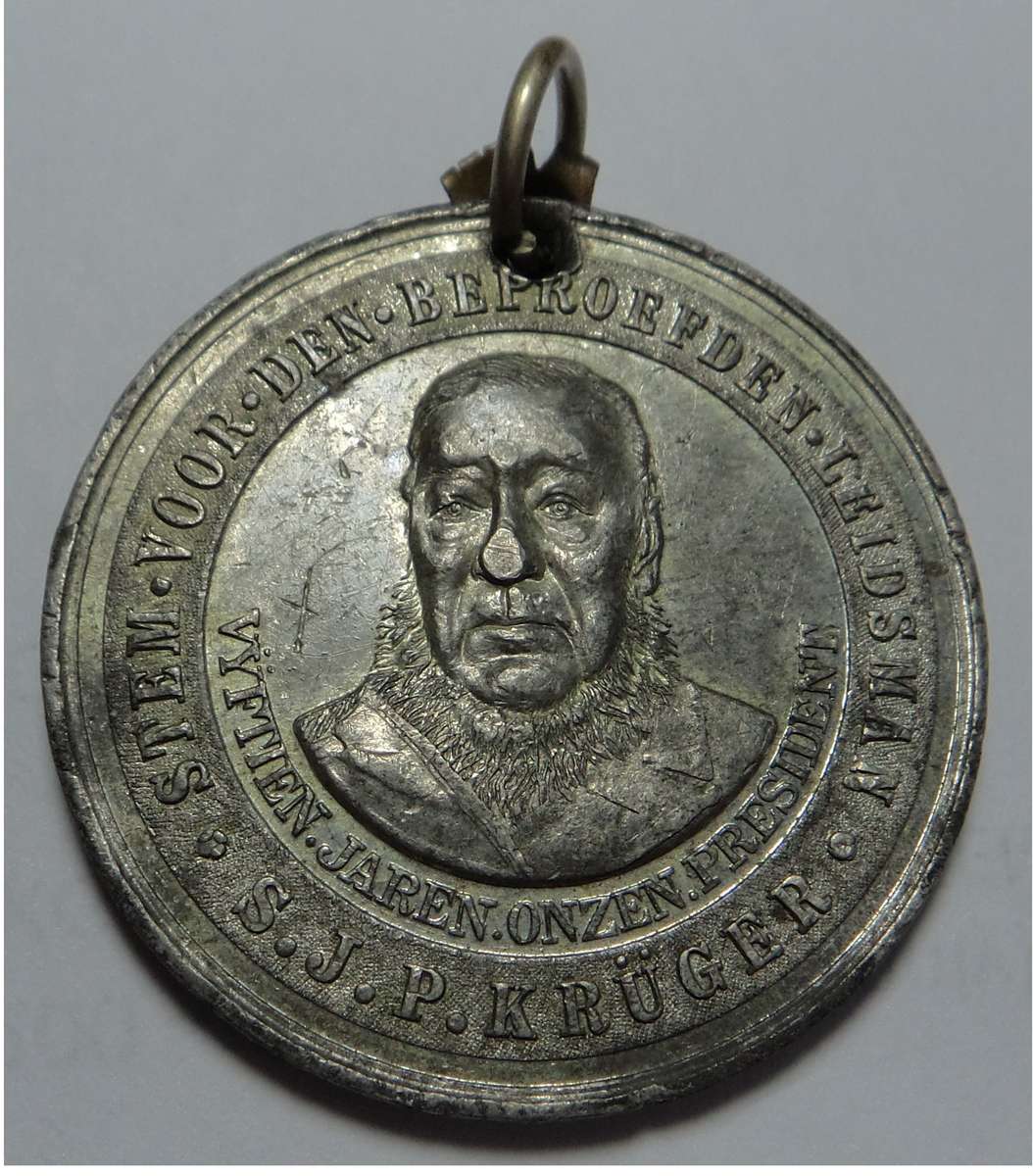 Paul Kruger Re-Election Campaign Medal 1898