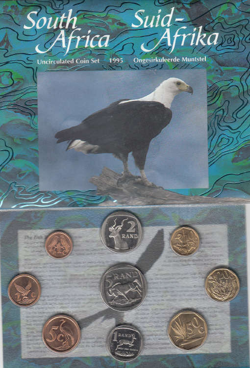 RSA: Uncirculated Set of 1995 (5 sets available)