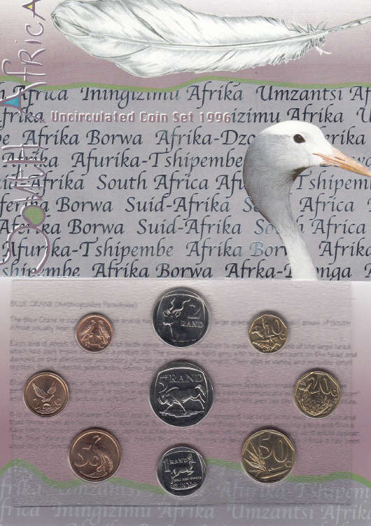 RSA: Uncirculated Set of 1996 (3 sets available)