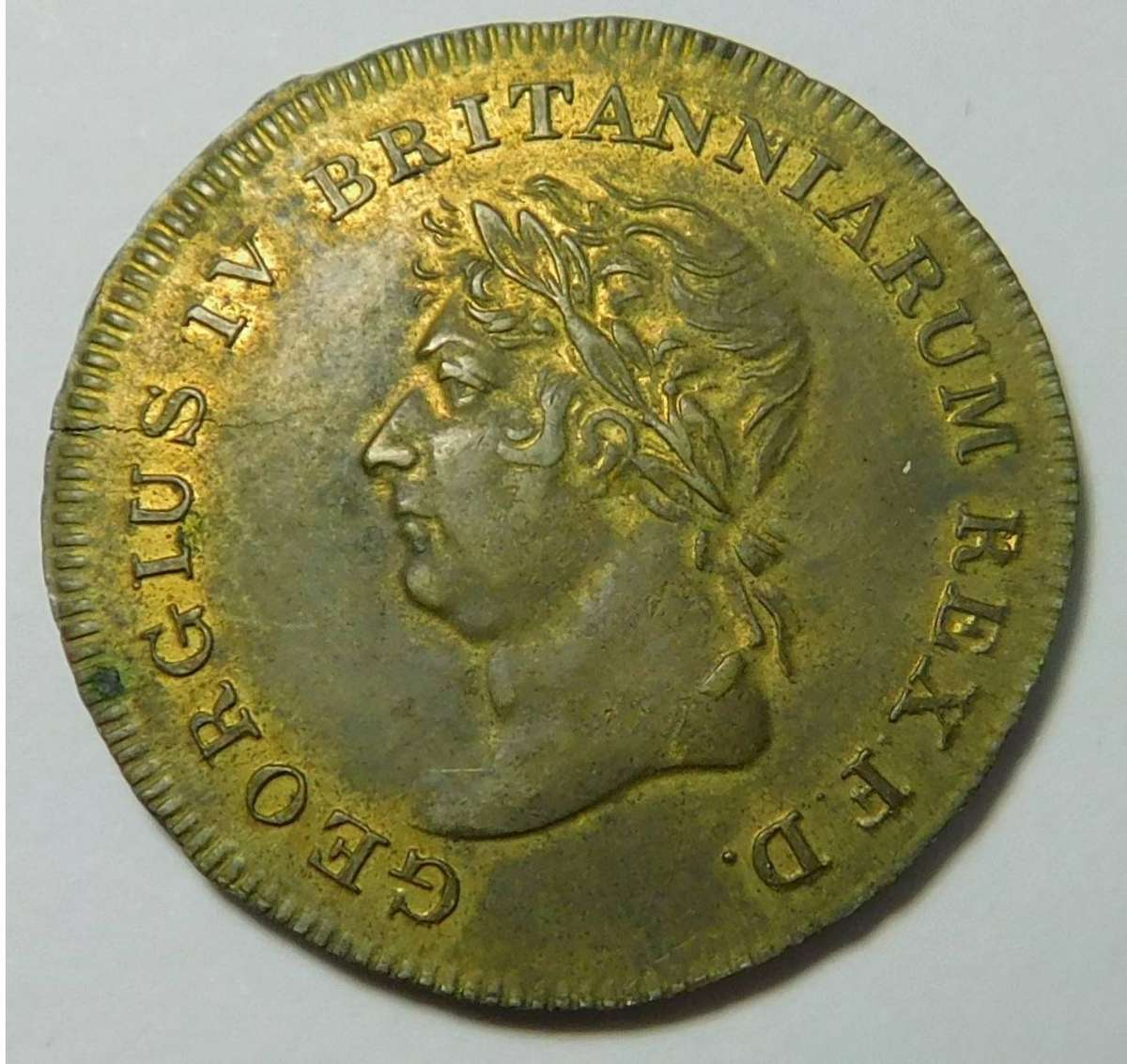Great Britain, George IV Token 1821