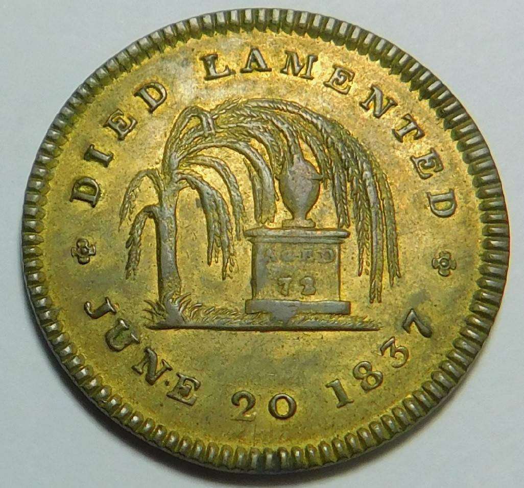Great Britain, William IV Token 1837