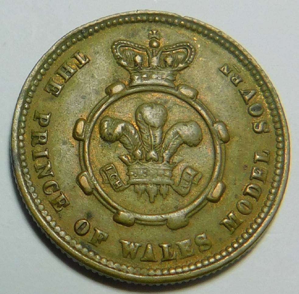 Great Britain, Queen Victoria, Model Sovereign 1849