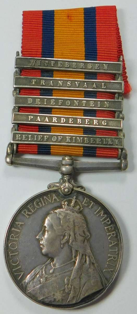 Queen's Medal to 82619 Dvr. PJ Mullen RHA