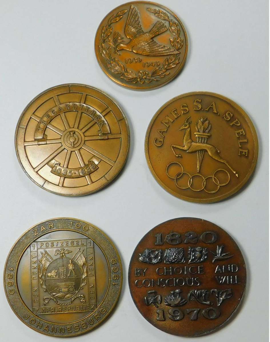 Five South African Bronze Medals