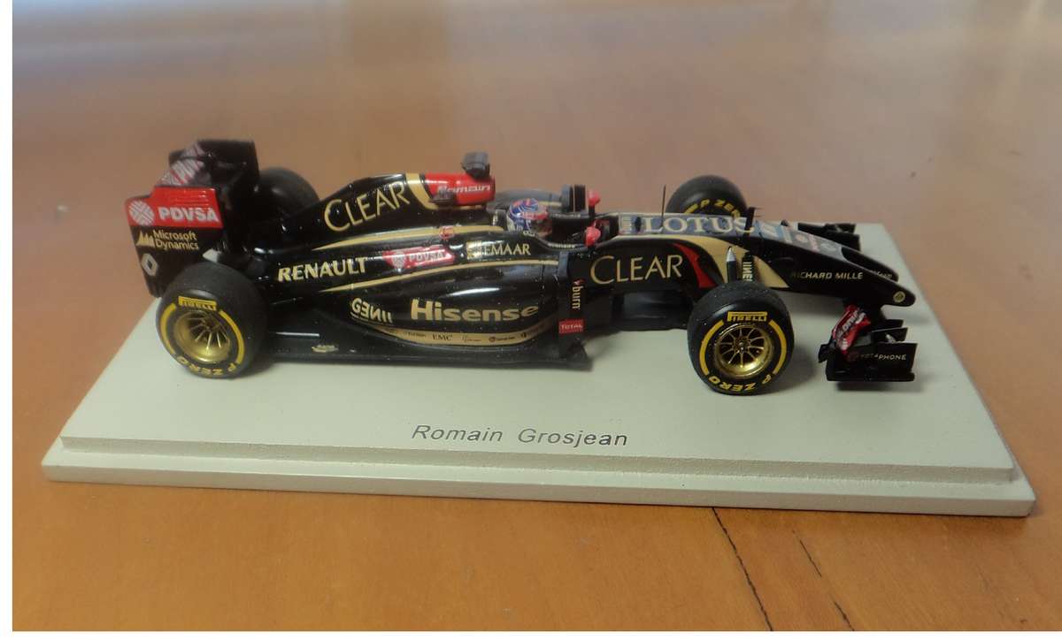 Lotus Renault E22 2014 Sparkmodel produced by Minimax