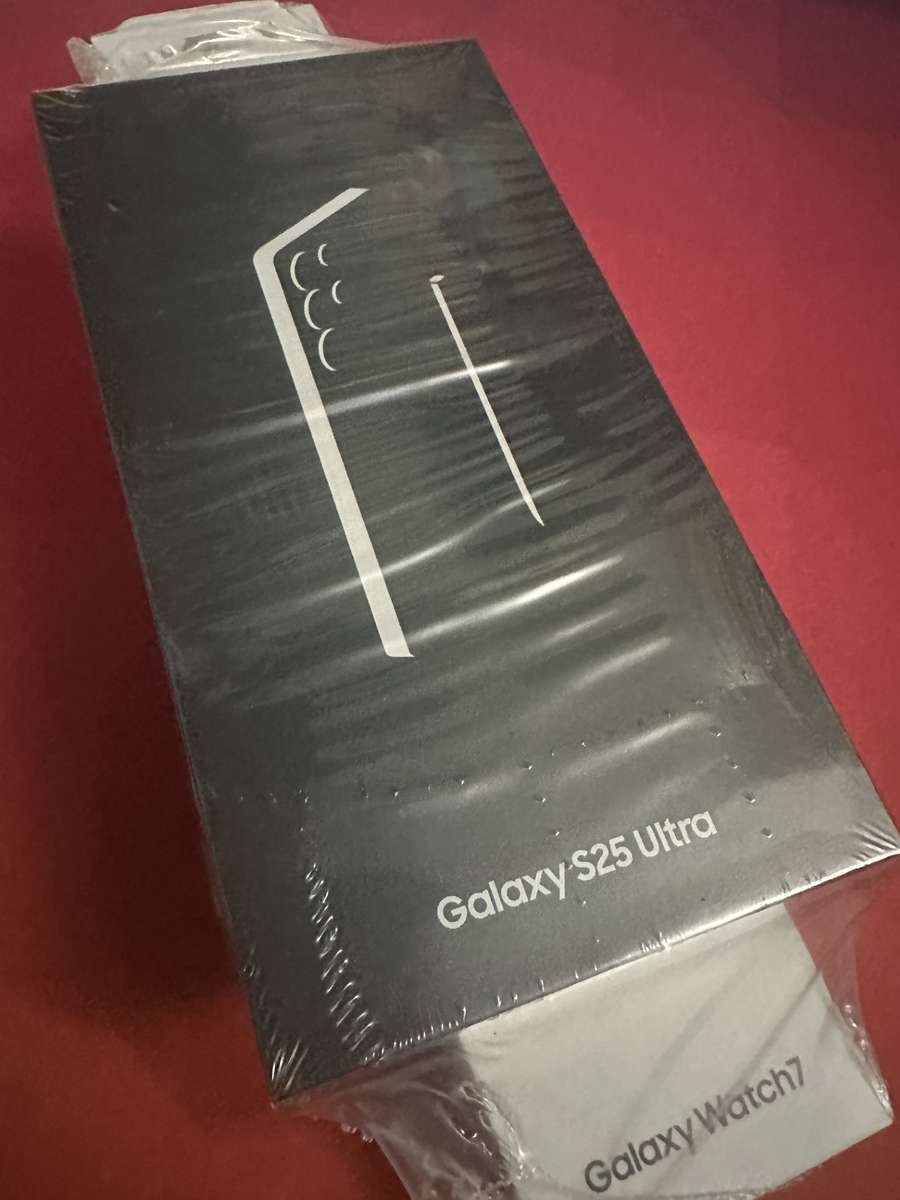 [Brand New and Sealed] Samsung Galaxy S25 Ultra (256GB) + Galaxy Watch 7 (40mm BT)