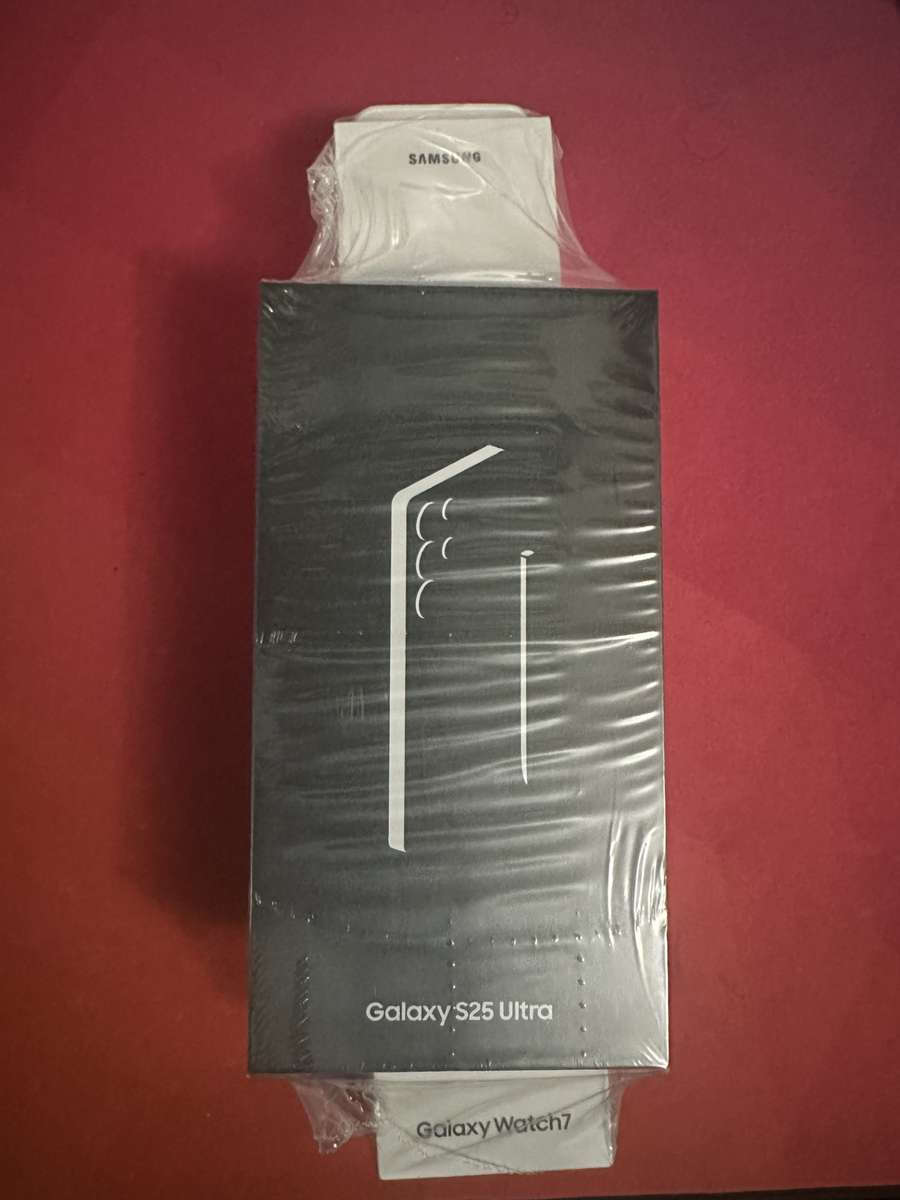 [Brand New and Sealed] Samsung Galaxy S25 Ultra (256GB) + Galaxy Watch 7 (40mm BT)