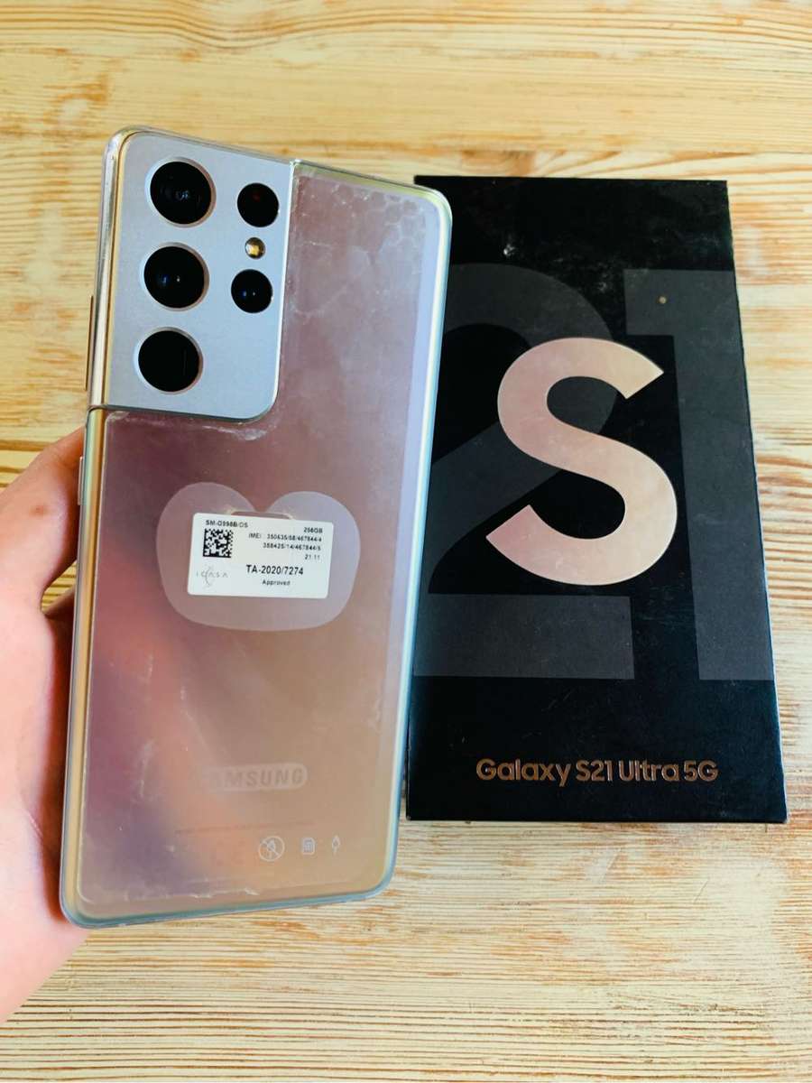 Samsung S21 Ultra 5g with box