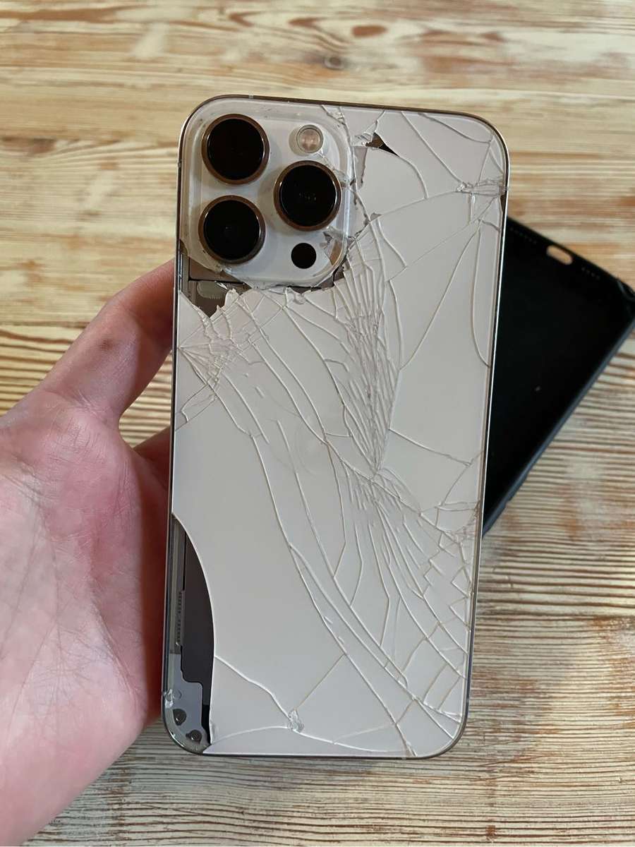 iPhone 13 Pro Max - Cracked Back
