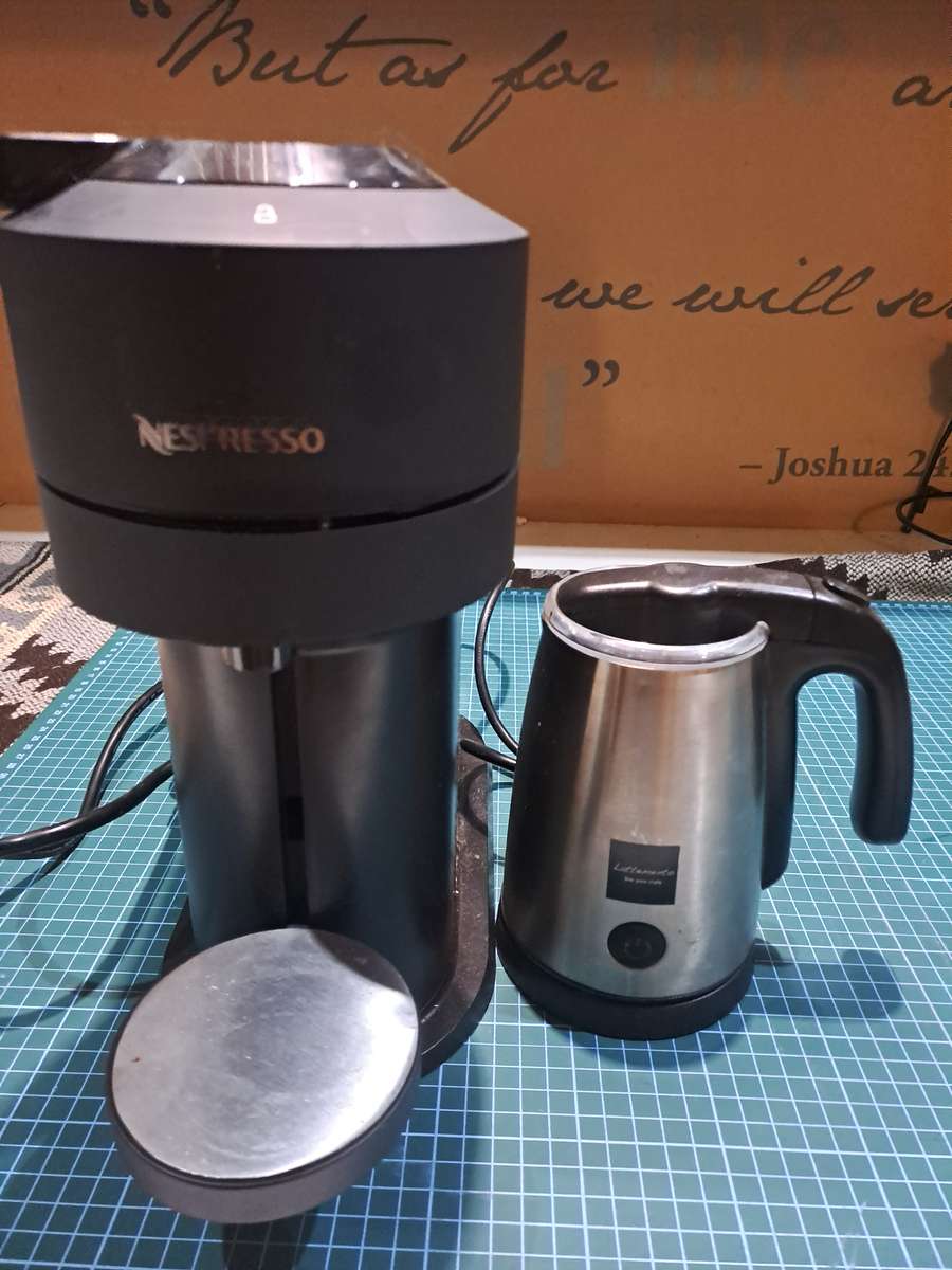 Nespresso vertuo and Lattemento