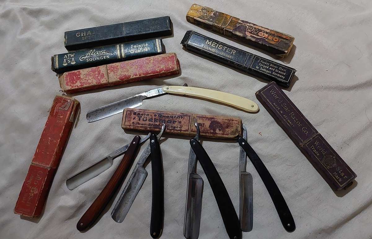 cut throat razor vintage