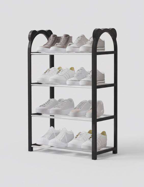 ** RETAIL : R399-90 - Nordic Wind 4-tier Shoe Rack - STARTS at R1-00