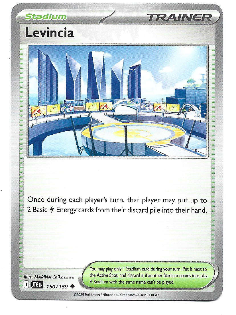 LEVINCIA - COMMON  150/159 POKEMON TCG JOURNEY TOGETHER TRADING CARD