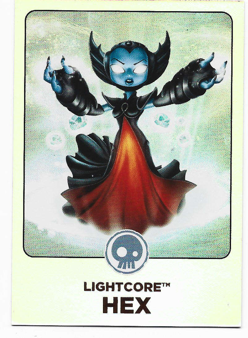 HEX - TOPPS SKYLANDERS GIANTS 2013 COLLECTION - LIGHTCORE FOIL TRADING CARD 163