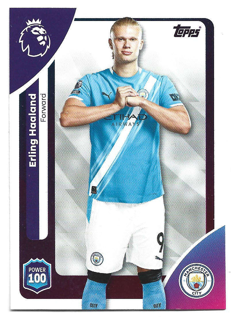 ERLING HAALAND (M. City) - TOPPS Premier League Premium 2025/26 - BASE Trading Card 195